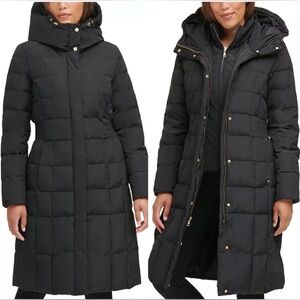 🤑SOLD🤑 Cole Haan Signature Women's ~PS~ Winter Down Hooded Puffer Quilted Jacket